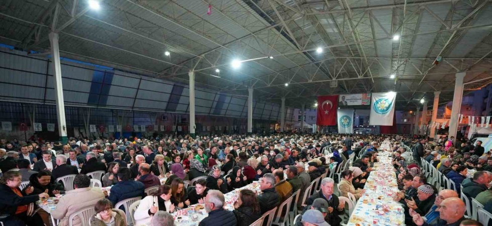 Bereket Sofrası Saruhanlı’da kuruldu