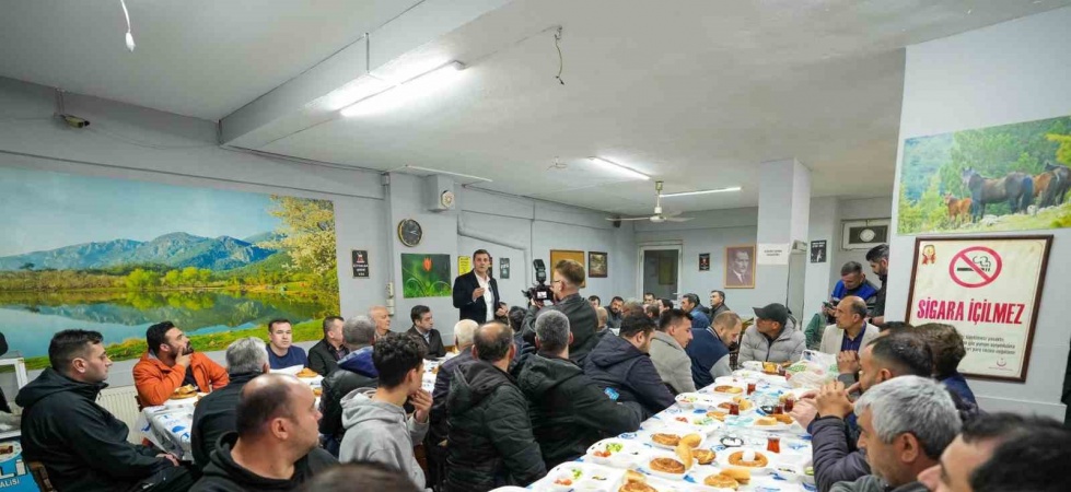 İftarı Ahmetli’de sahuru Yörüklerle yaptı