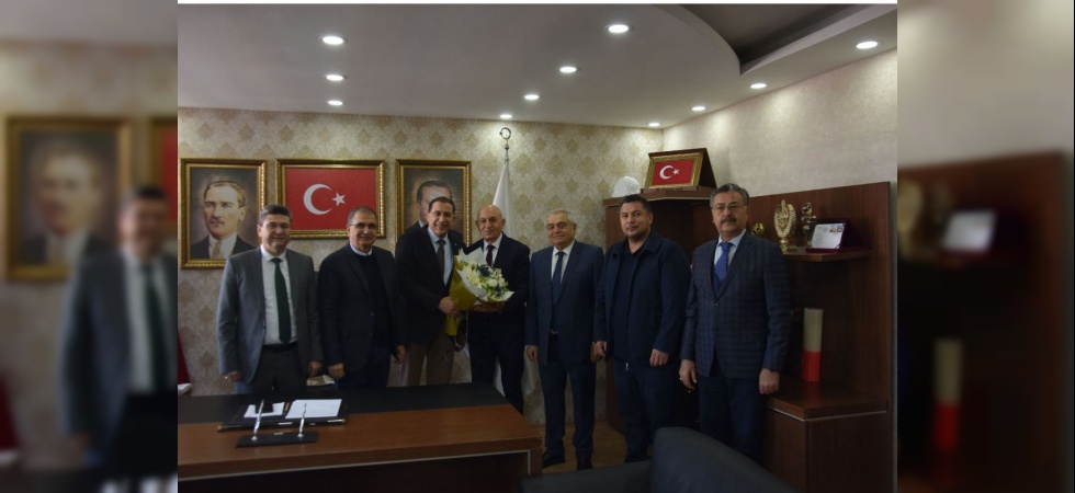 MADOST’tan AK Parti  İl Başkanı Süleyman Turgut’a tebrik ve nezaket ziyareti