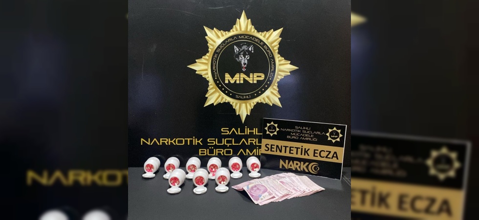 Manisa’da 500 sentetik ecza ele geçirildi