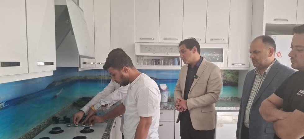 Selendi’de doğalgaz sevinci