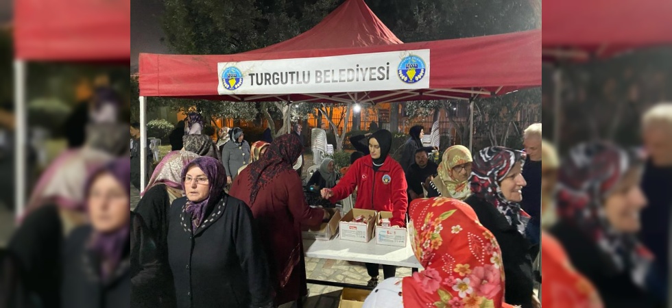 Turgutlu Belediyesinden Kadir Gecesi ikramı