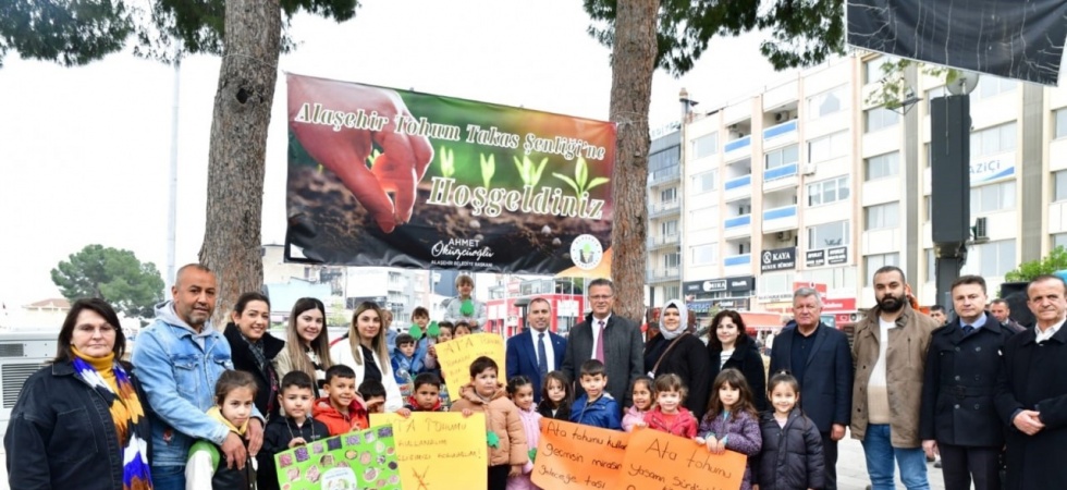 Alaşehir’de yerel tohum şenliği yapıldı