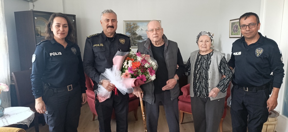 Başkomiser Kalıpçıoğlu’na anlamlı ziyaret