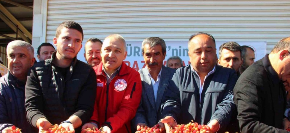 İlk kirazın kilosu 3 bin 500 TL’den satıldı