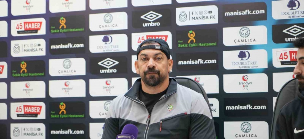 Manisa FK-Amed Sportif Faaliyetler maçının ardından