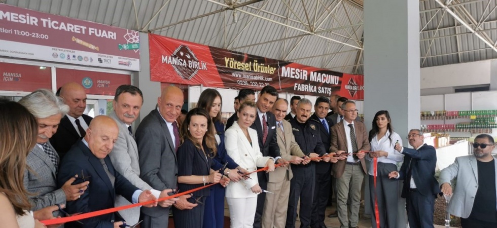 Manisa Mesir Ticaret Fuarı açıldı