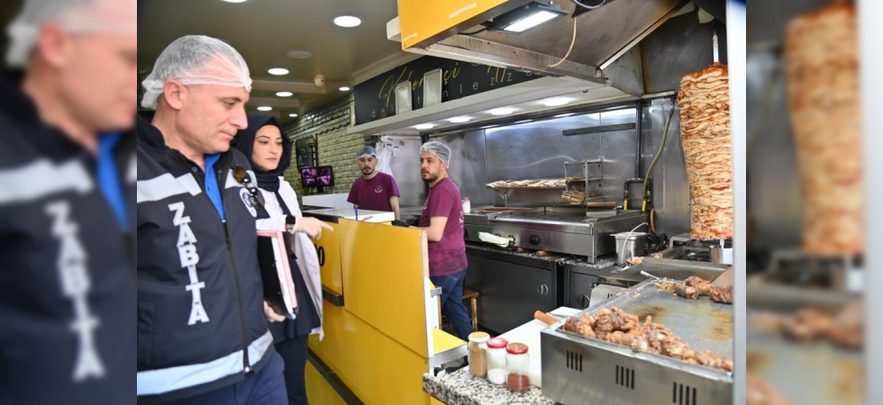 Manisa Zabıtasından dönercilere denetim