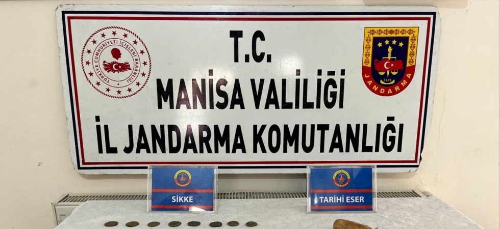 Manisa’da 76 sikke ele geçirildi