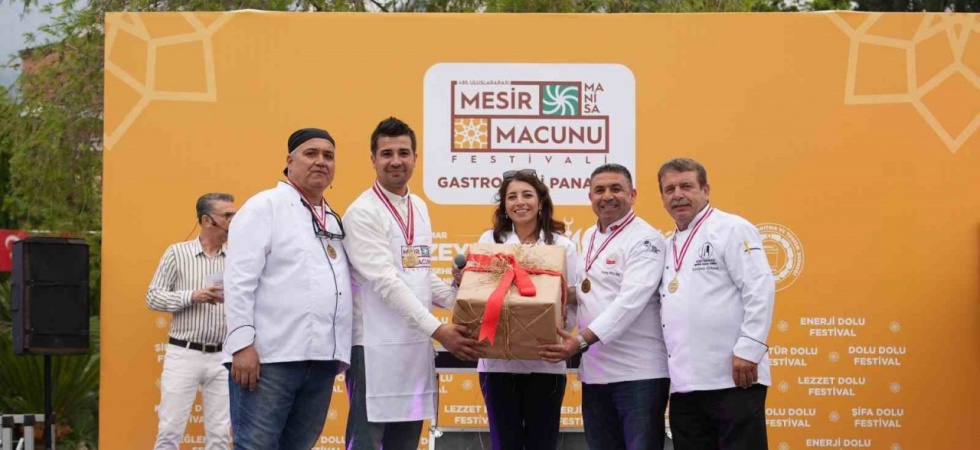 Manisa’da Mesir Macunlu yemekler yarıştı