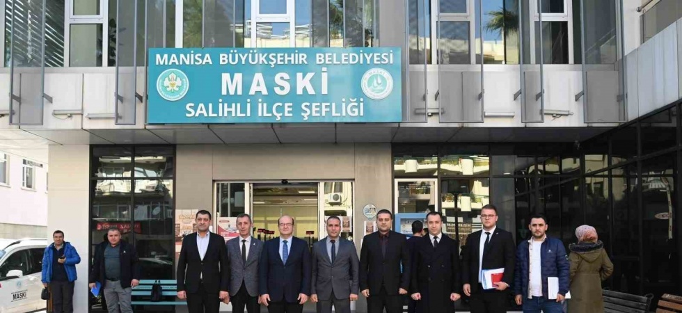 MASKİ’den Salihli’deki çalışmalara yakın takip