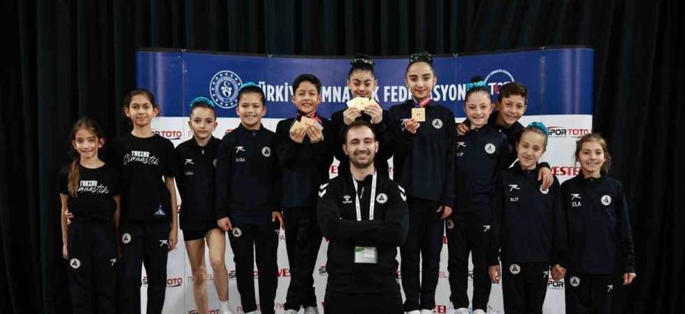 Minik Cimnastikçiler Manisa’nın gururu oldu