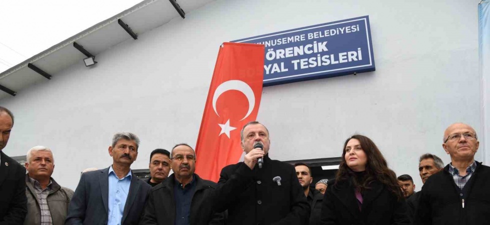 Yunusemre Belediyesi Örencik Sosyal Tesislerini hizmete açtı