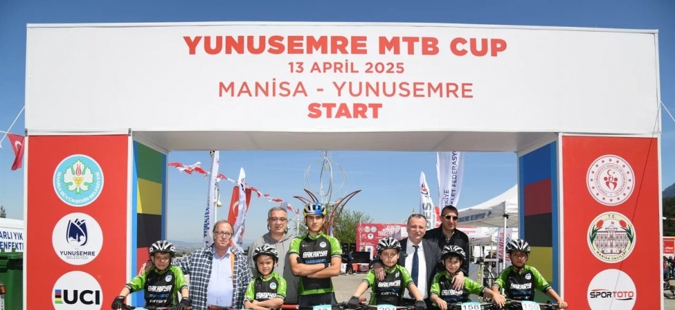 Yunusemre’de Uluslararası MTB Cup Dağ Bisikleti Yarışı yapıldı