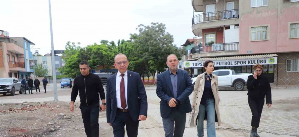 Başkan Akın’dan çalışmalara sıkı takip