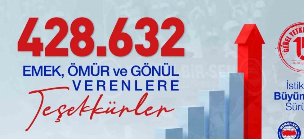 Eğitim çalışanlarının tercihi yine Eğitim-Bir-Sen oldu