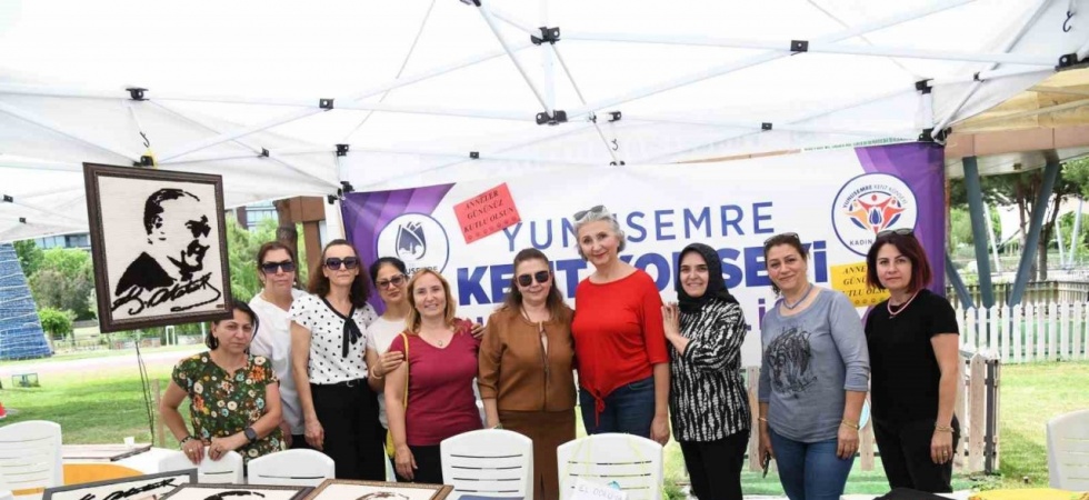 El emeği göz nuru ürünler Atatürk Kent Parkı’nda satışta
