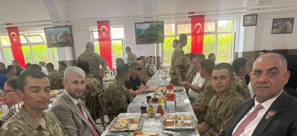 Kahramanlık ve vefa aynı sofrada birleşti