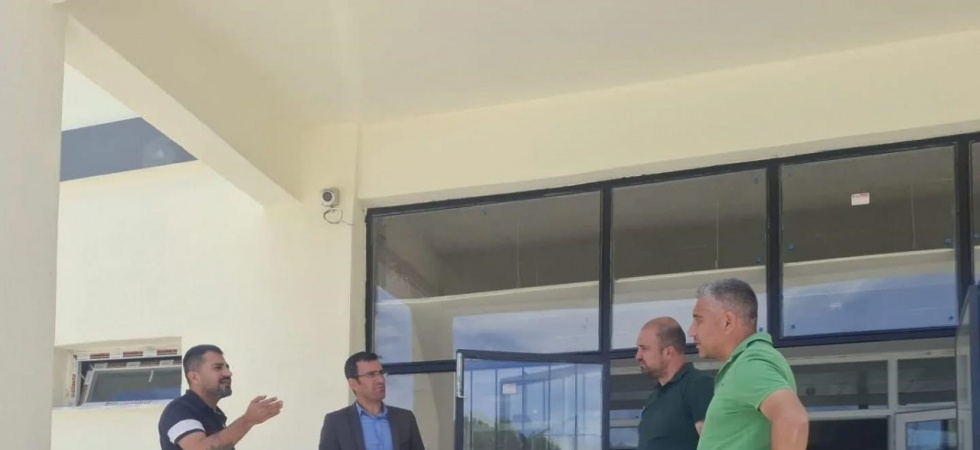 Karacaali İlkokulu’nda son kontroller yapıldı