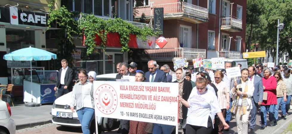 Kula’da Engelliler Haftası kutlamaları başladı