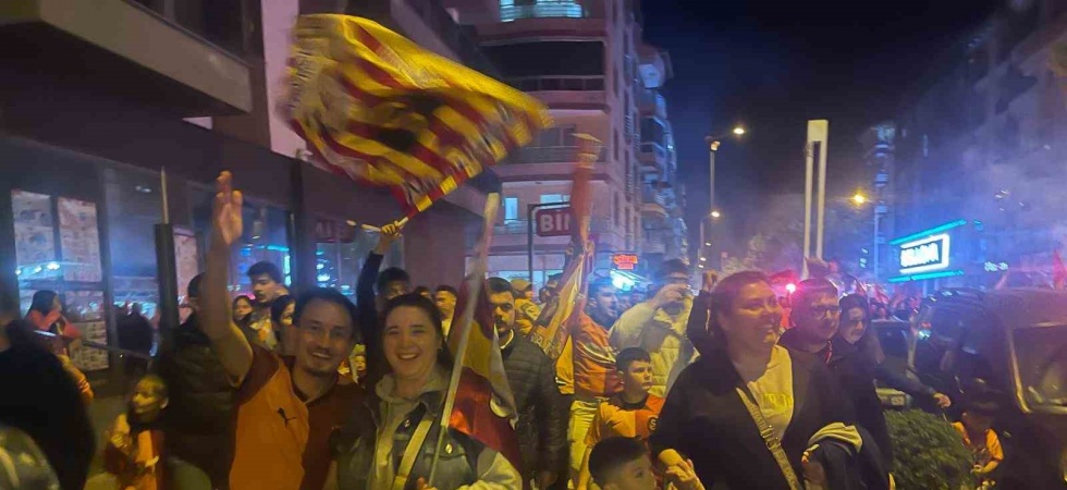 Kula’da Galatasaray coşkusu