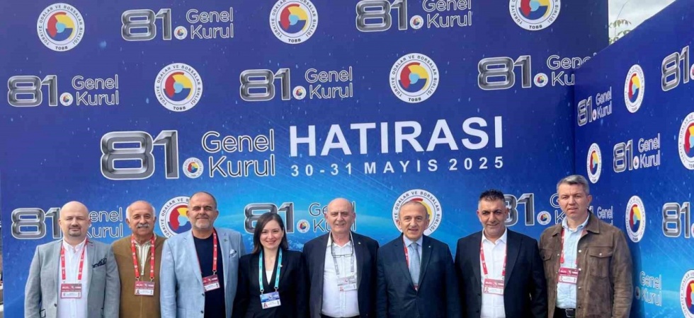 Manisa TSO heyeti TOBB Genel Kuruluna katıldı