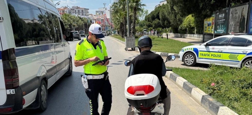 Manisa’da 91 motosiklet trafikten men edildi