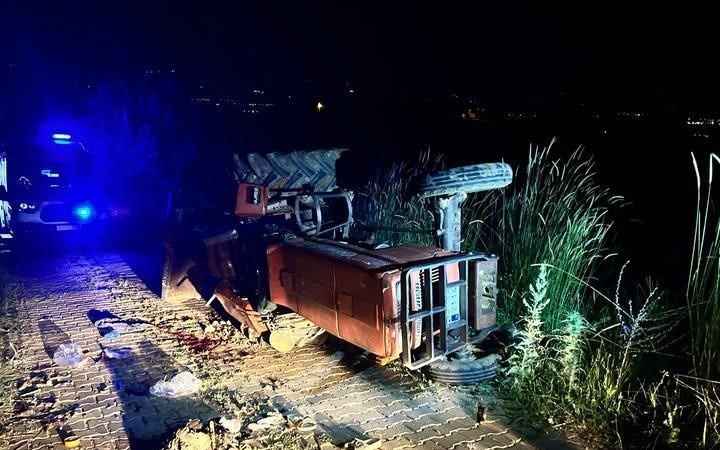 Manisa’da traktör kazası: 1 ölü, 1 yaralı