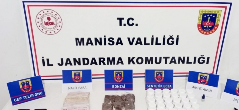 Manisa’da uyuşturucu operasyonu