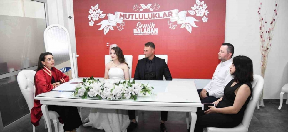 Manisalı çiftler evlenmek için 05.05.2025’i seçti