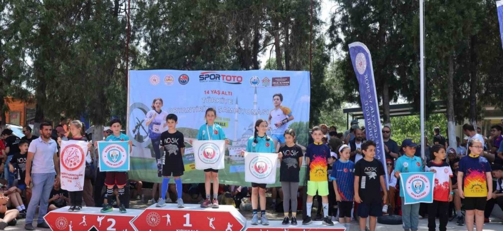 Manisalı sporculardan Oryantiring Türkiye Şampiyonası’nda büyük başarı