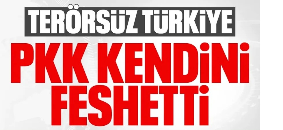 PKK Tarihi Karar Aldı: Silah Bırakma ve Örgüt Feshi İlan Edildi!