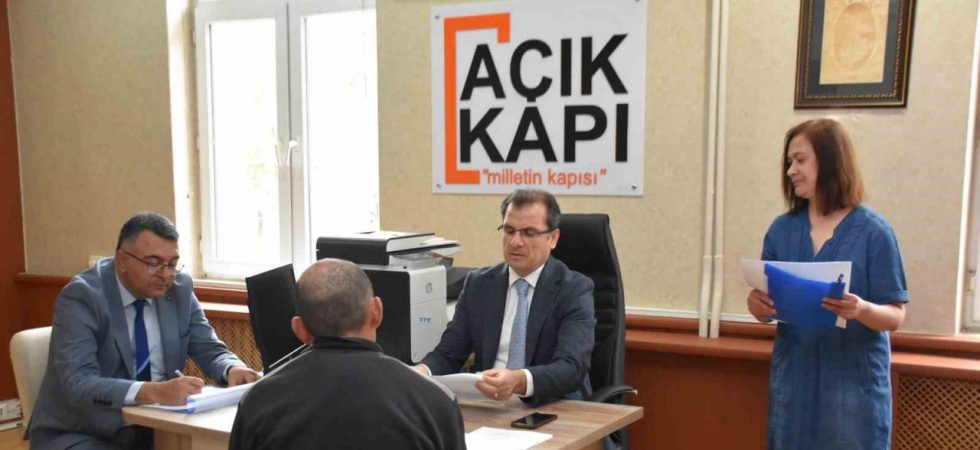 Salihli’de sorunların çözümü Açık Kapı’da!
