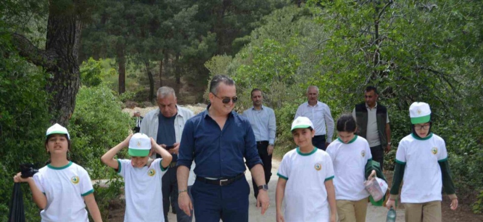 Soma’da ormanlar tertemiz oldu