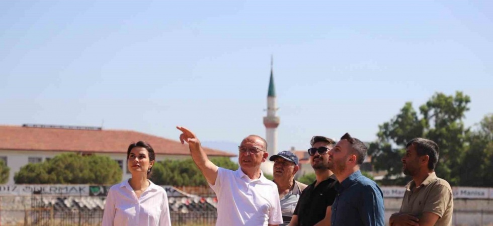 Başkan Akın’dan projelere yerinde inceleme