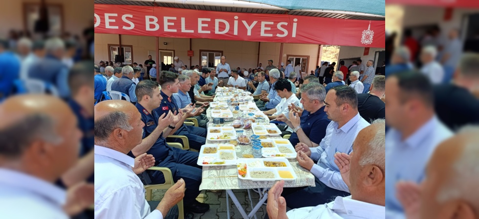 Gördes Korubaşı Mahallesinde geleneksel köy hayrı gerçekleşti