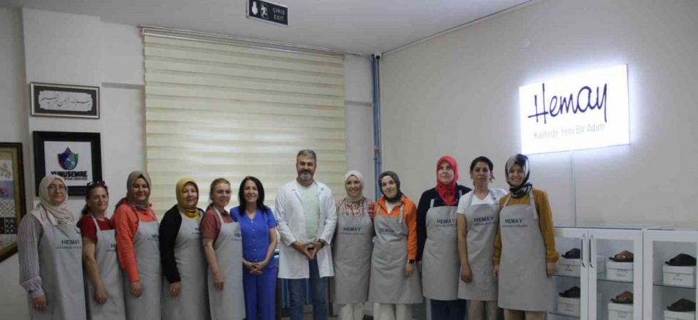 Kadın kursiyerler ayakkabı sektörünü şekillendirecek