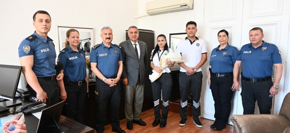 Manisa’da özel güvenlik haftası kapsamında anlamlı ziyaret