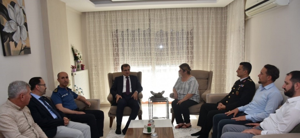 Salihli’de şehit aileleri Kurban Bayramı’nda unutulmadı