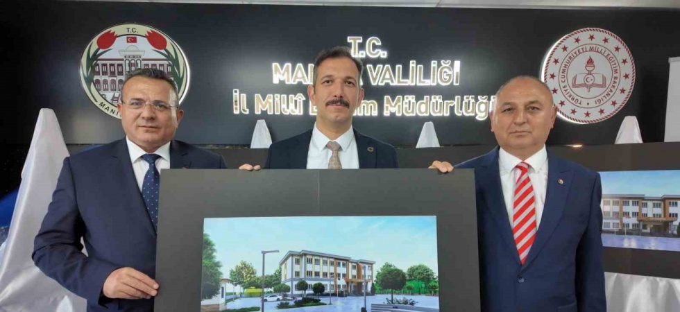 Salihli’ye modern bir okul daha kazandırılıyor