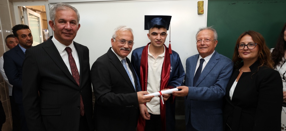 Sarıgözoğlu Eğitim Birimi’nde mesleki eğitim mezuniyet töreni
