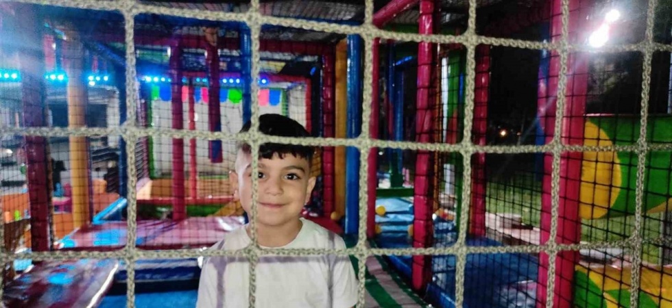 Şehit emanetleri lunaparkta bayram coşkusu yaşadı