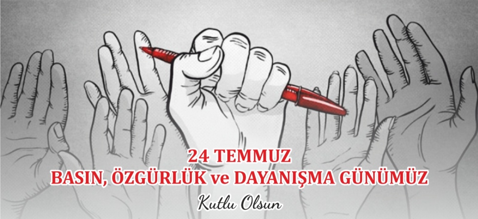 *Türkiye Gazeteciler Federasyonu'ndan 24 Temmuz Basın Bayramı Mesajı*