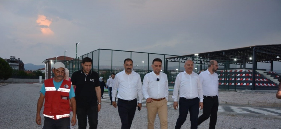 AK Parti’li Baybatur Demirci’de yatırımları inceledi