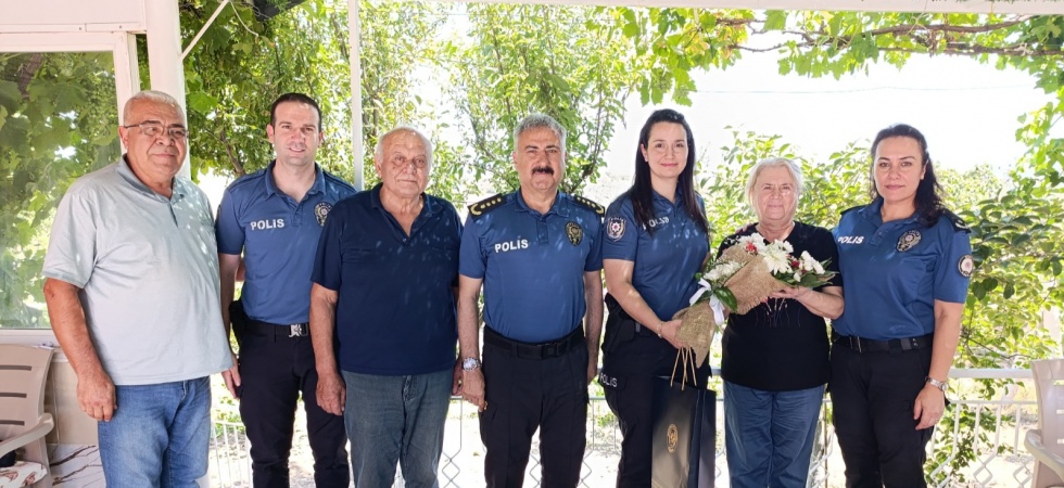 Emniyet teşkilatından emeklilere vefa ziyareti