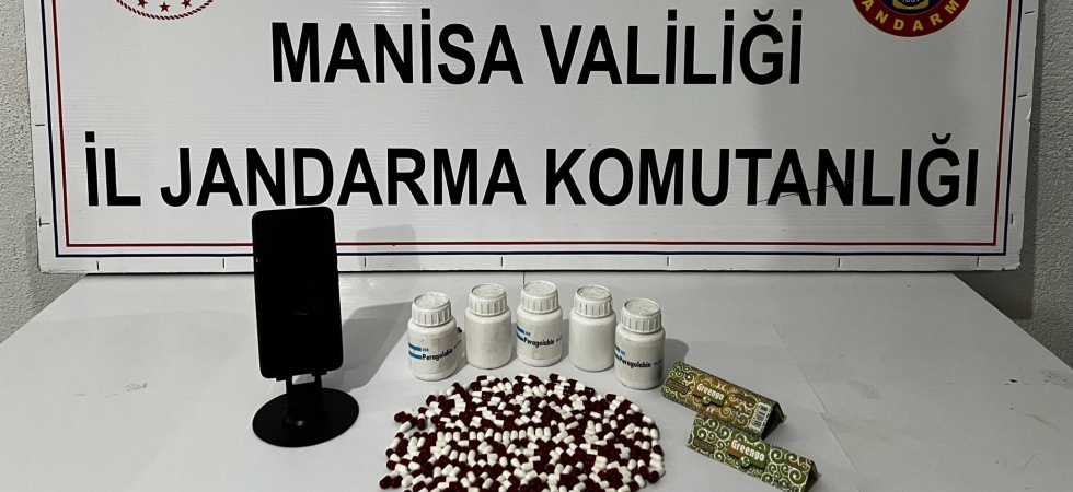 Kula’da uyuşturucu operasyonu, 258 sentetik hap ele geçirildi