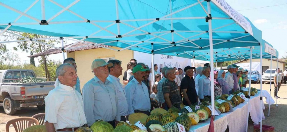Kula’da ilk kez kavun festivali düzenlendi