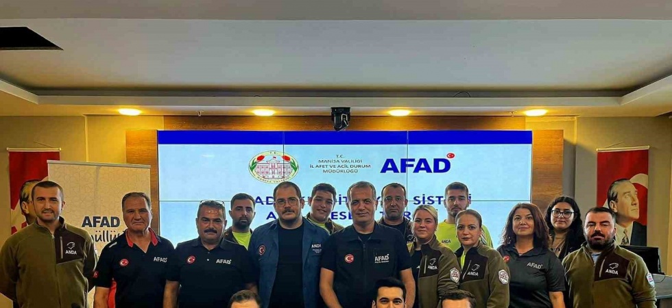 Manisa ANDA Arama Kurtarma Derneği akreditasyon belgesini aldı