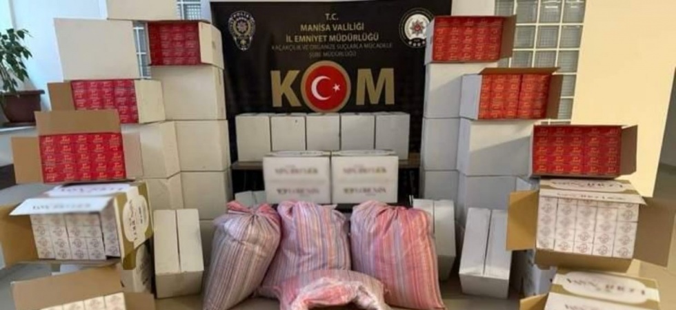 Manisa’da kaçakçılık operasyonlarında 37 şüpheli yakalandı