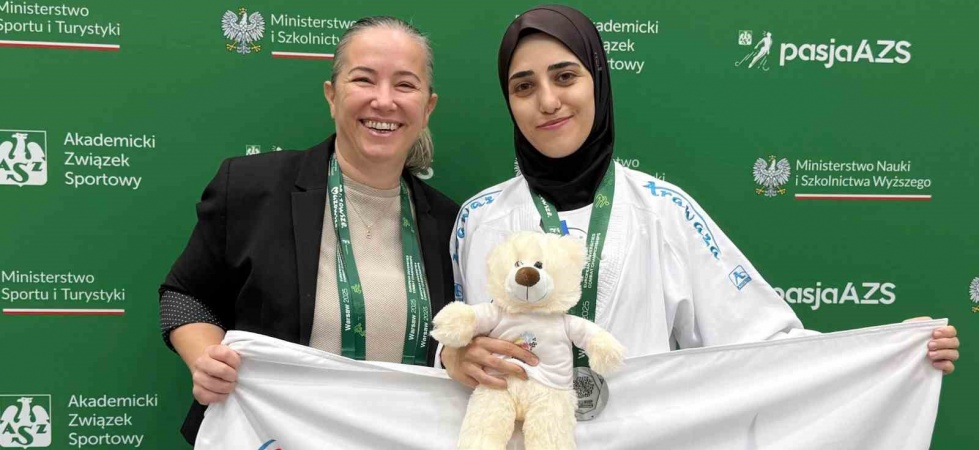MCBÜ sporcusu karatede Avrupa ikinciliği kazandı
